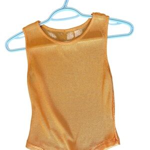 Orange see through top for summer// Princess Polly never worn size S/M